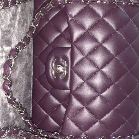 Chanel double flap purple - Picture 3 of 7